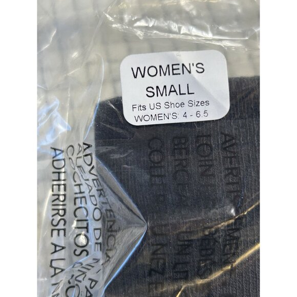 3 Pair Black Tommy Copper Compression Crew Socks, Size Small, Shoe 4-6.5, NIB - Picture 3 of 4